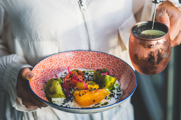 Tomates mozza et moscow mule revisité. YoannGloaguen 750g