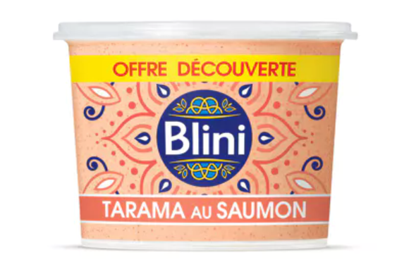 Le tarama au saumon Blini fait l'objet d'un rappel produit. 