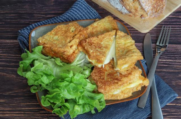 Mozzarella in carrozza. Silvia Santucci