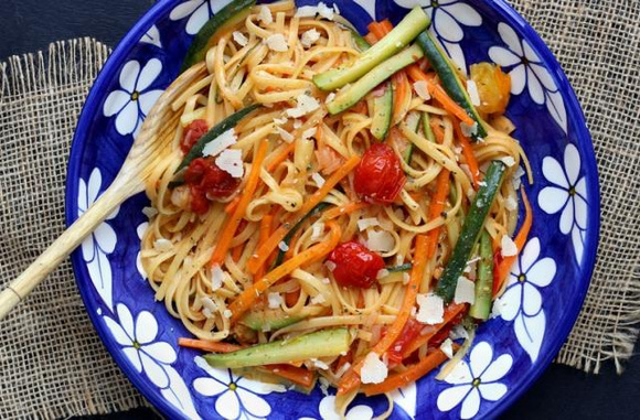 One pot pasta aux légumes. Silvia Santucci