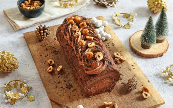 Inratable et ultra-gourmande : notre recette de bûche de Noël facile au chocolat (testée et approuvée)