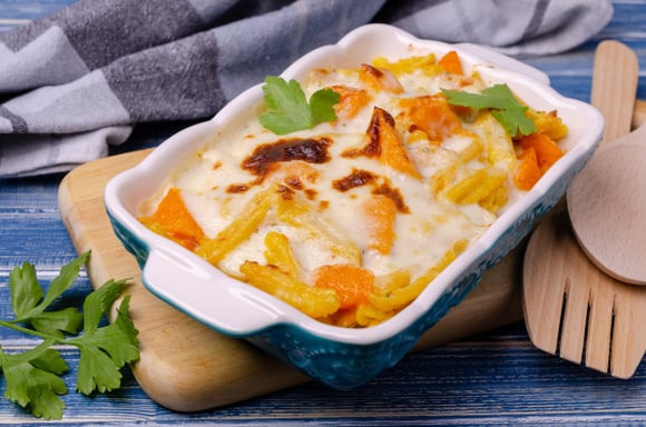 Ce gratin fondant à la butternut et à la cancoillotte va détrôner votre recette d’automne préférée