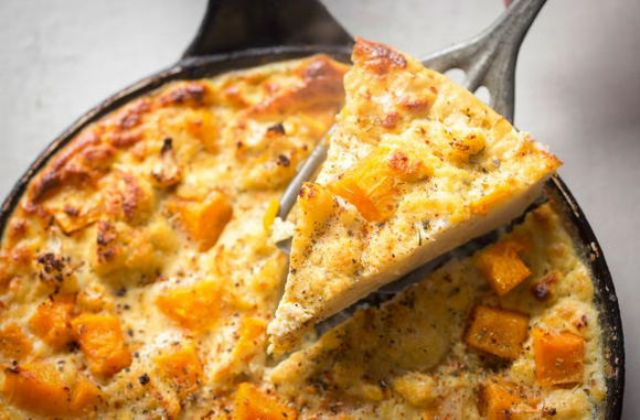 Frittata au potimarron. Adobestock