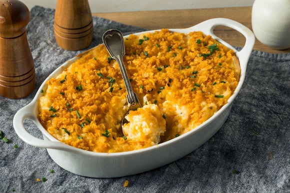 Gratin aux corn flakes. Adobestock