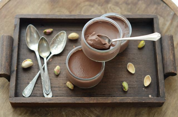 Crème au chocolat vegan - Nadia Paprikas 