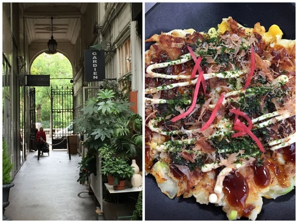 Passage Ponceau et omelette japonaise