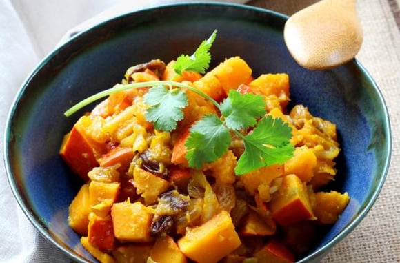 Tajine de potimarron. Pascale Weeks