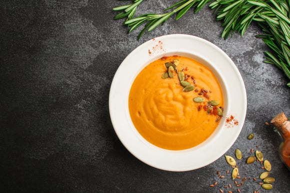 “C’est crémeux alors qu’il n’y a pas de beurre”:  Albane Auvray (Top Chef) partage sa version de la soupe au potimarron