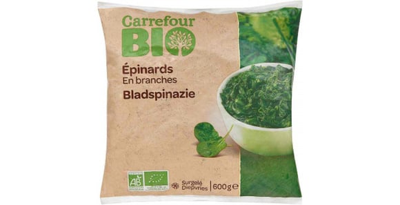 Rappel produit : attention, ces épinards surgelés peuvent contenir des insectes ou des larves