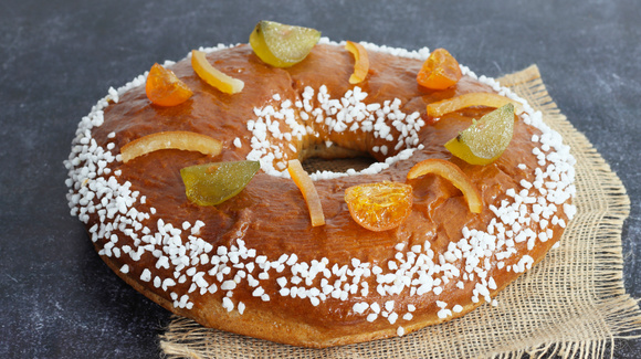 Brioche des rois healthy. Nadia Paprikas