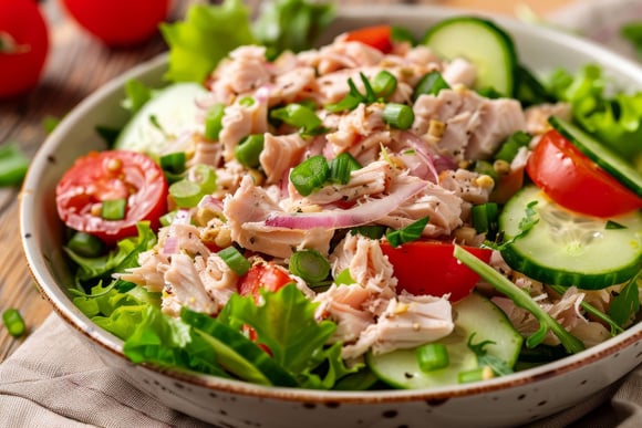 Nos 10 meilleures recettes de salades avec du thon en boite