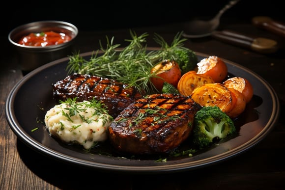 Guillaume Sanchez partage une recette bluffante de steak d’aubergine !