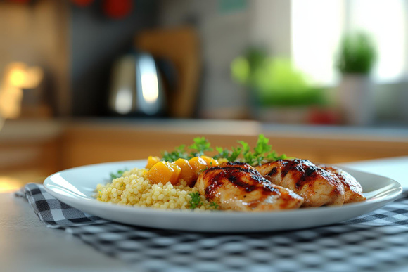 Je fais cette recette de poulet gratiné à l’abricot de ma maman (et tout le monde en redemande) !