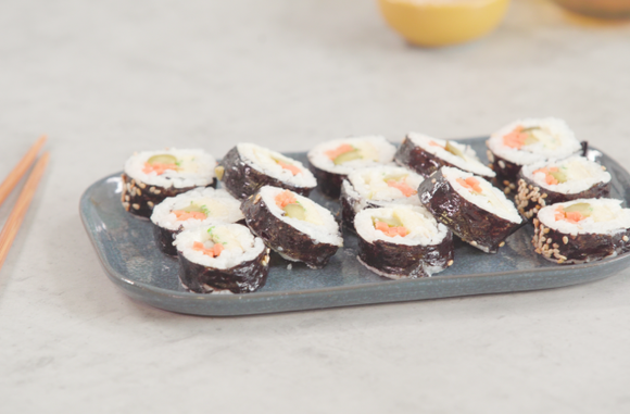 Kimbap aux oeufs mayonnaise. Riz & Co