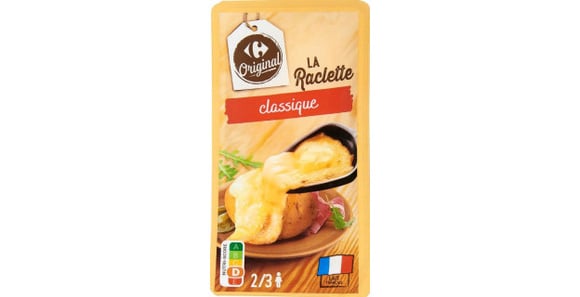 Cette barquette de raclette Carrefour est rappelée. 