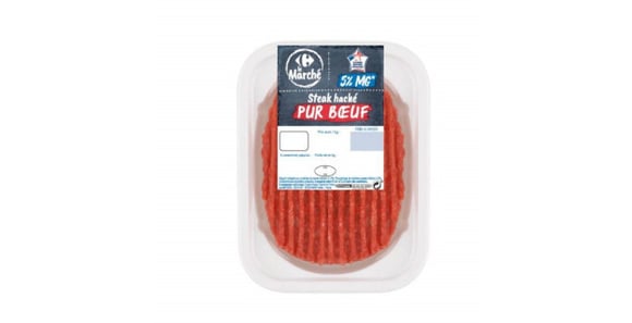 Rappel produit : Carrefour rappelle plusieurs lots de steaks hachés et viande hachée pour risque d'Escherichia coli