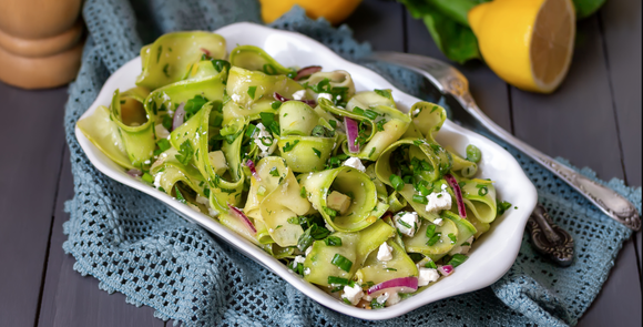 Nos 10 meilleures recettes de salades avec des courgettes