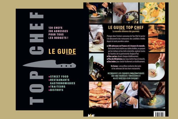 130 chefs, 200 adresses : ce guide recence les tables des candidats de Top Chef de la saison 1 à aujourd'hui !