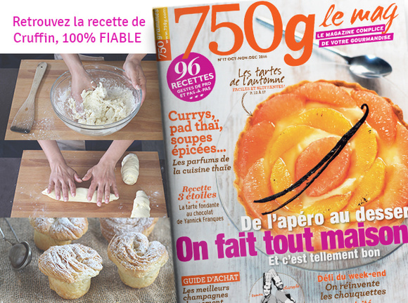 750g Le Mag N° 17 est en kiosque depuis le 15 septembre 2016