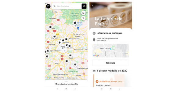 On a testé l'appli qui recense les produits médaillés du concours général agricole