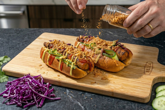 Exit la saucisse : voici le hot dog à la carotte rôtie que vous allez adorer !