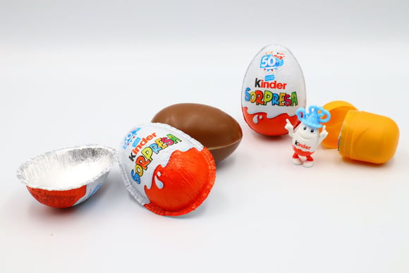 La marque Kinder rappelle des produits suspectés d'être contaminés. Adobestock