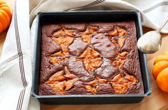 Brownie au potiron. Silvia Santucci