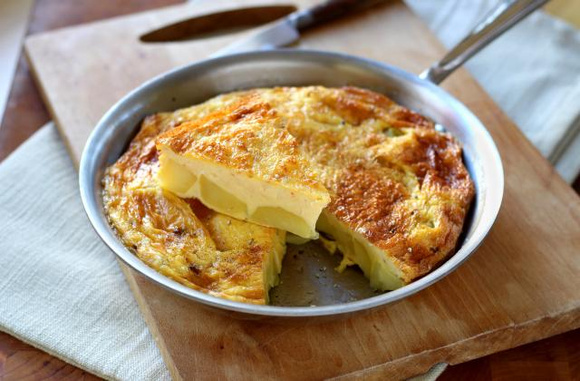 Tortilla aux pommes de terre. Silvia Santucci