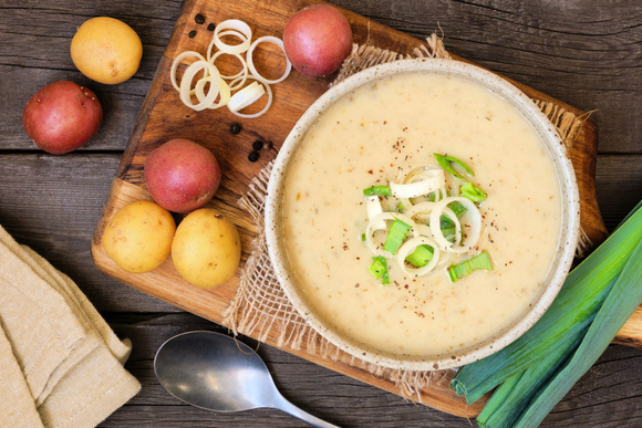 5 recettes de soupes de pommes de terre