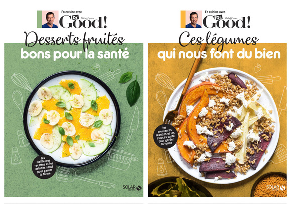 Les livres de cuisine Dr. Good. Solar Editions