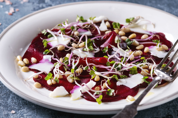 Carpaccio de betterave Adobe Stock
 