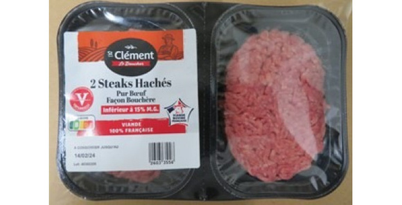 Alerte sanitaire : rappel de lots de viande hachée et steaks hachés vendus dans toute la France pour contamination à E.coli