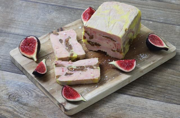 Foie gras marbré aux figues 750g