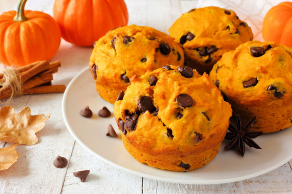 Pumpkin muffins. Adobestock