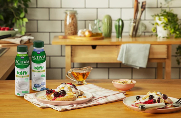 Avec le Club 750g, testez gratuitement le nouveau Activia Kéfir à boire !