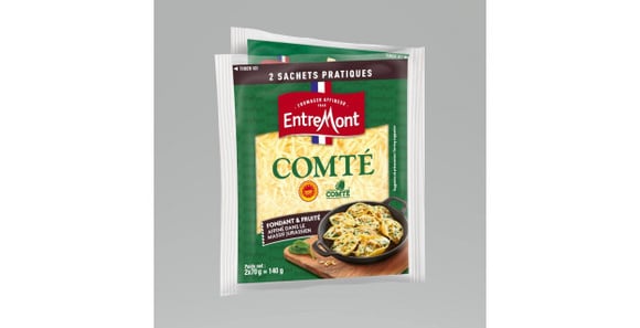 Rappel produit : des lots de comté râpé de la marque Entremont contaminés par la Listeria !