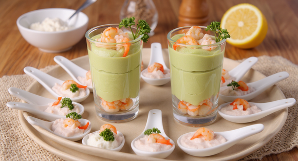 20 idées recettes de verrines de Noël faciles et rapides pour votre apéro dinatoire de fêtes