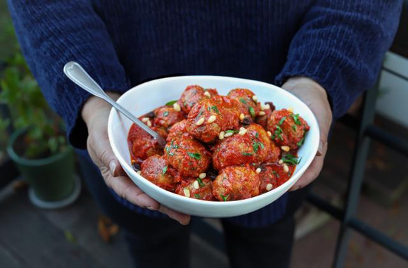 Polpettes ou boulettes de viande italiennes. Silvia Santucci