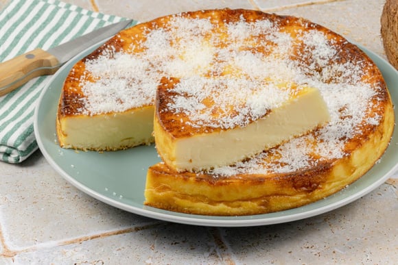 Le flan pâtissier magique sans lactose au lait d’avoine et à la vanille bourbon