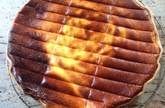 Tarte au fromage blanc. 750g