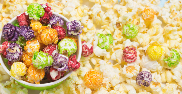 Nos idées pour du pop-corn coloré sans colorant