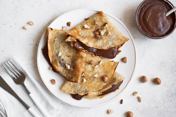 Crêpes au chocolat Adobe Stock