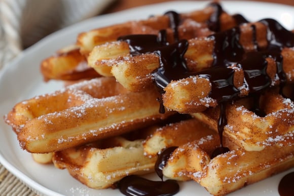 Des churros avec un gaufrier : la recette facile et express pour Mardi gras