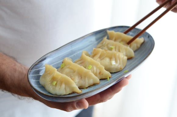 Gyoza végétariens. Nadia Paprikas