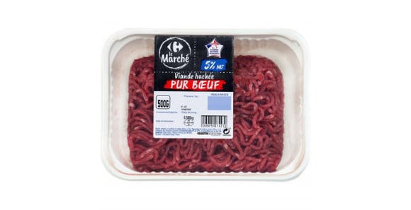 Rappel produit : Carrefour rappelle plusieurs lots de steaks hachés et viande hachée pour risque d'Escherichia coli