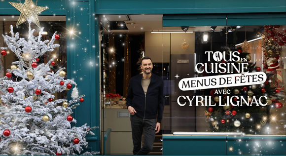 L'émission "Tous en cuisine" avec Cyril Lignac va vous donner des idées pour votre futur menu de Noël !