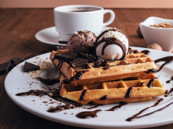 La gaufre traditionnelle. Adobestock