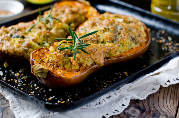 Testez absolument le butternut farci, une manière originale de cuisiner cette courge !