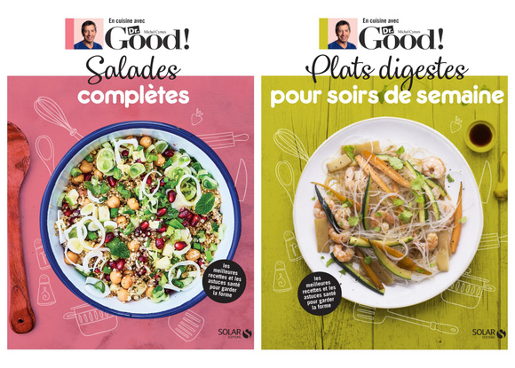 Les livres de cuisine Dr. Good. Solar Editions 