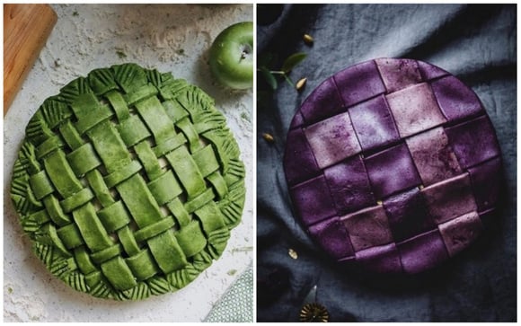 Ces incroyables pâtes à tarte colorées repérées sur Instagram